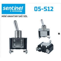 Mini Anahtar Sağ Sol (On Off Yanda Yazılı) 05-S12 (1 Adet Fiyatıdır)