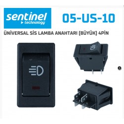 Mini Anahtar Üniversal Sis Lambası (Büyük) 05-US-10 ( 1 Adet Fiyatıdır )