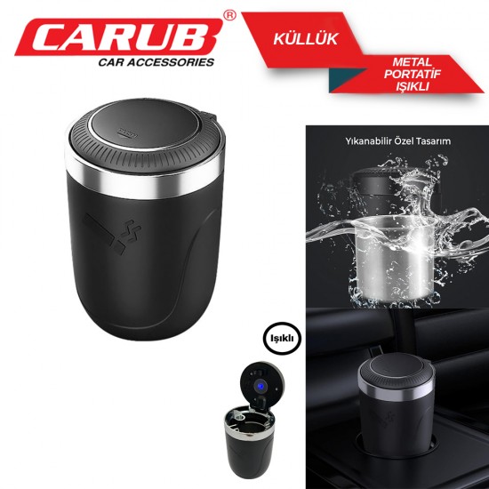 Carub Küllük Işıklı Portatif Lüx Metal