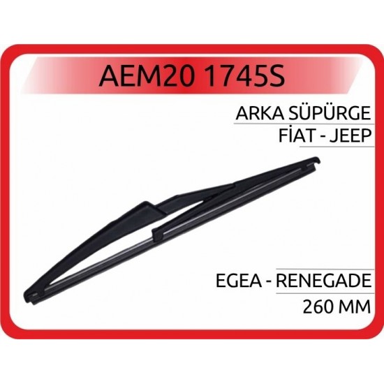 ARKA SÜPÜRGE 260 MM EGEA-RENEGADE