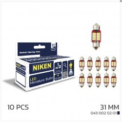 Led Ampul Sofit Canbus Led 31mm (10lu Paket Fiyatıdır)