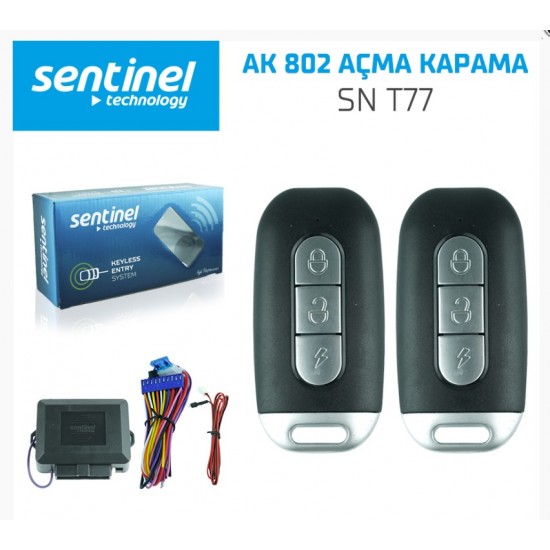 AÇ KAPA 12VOLT T77 SENTİNEL MARKA
