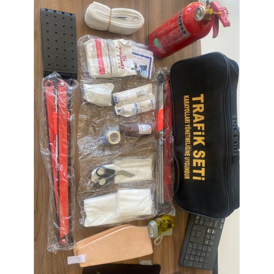 Lüx Trafik Seti Tüvtürk Uyumlu Çantalı