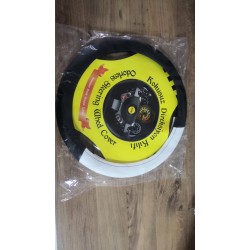 siyah - Beyaz Geçme Direksiyon Kılıfı