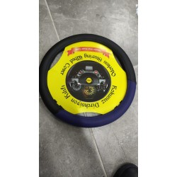 Siyah-Lacivert Geçme Direksiyon Kılıfı