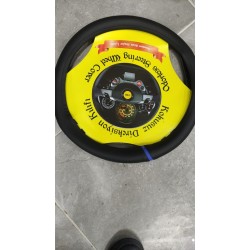 Siyah-Mavi Yüzüklü Geçme Direksiyon Kılıfı