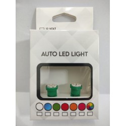 T10 Yeşil 8 Ledli 12 Volt