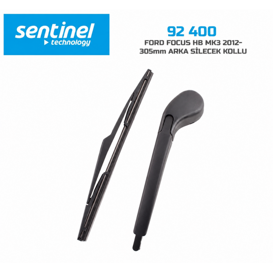 Ford Focus Hb Mk3 2012- 305mm Arka Silecek Kollu