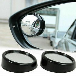 Kör Nokta Ayna Ayarlı Yuvarlak 50 mm Siyah 2'li