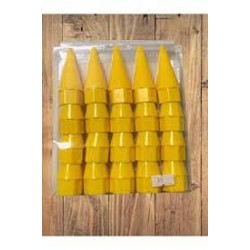 Sivri Bijon Kapağı Uzun Model Sarı 19 