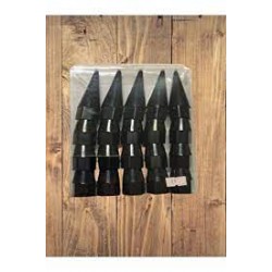 Sivri Bijon Kapağı Uzun Model Siyah 19