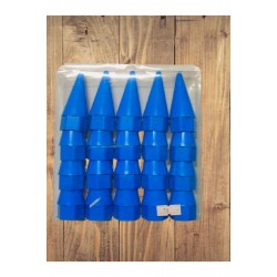 Sivri Bijon Kapağı Uzun Model Mavi 19 