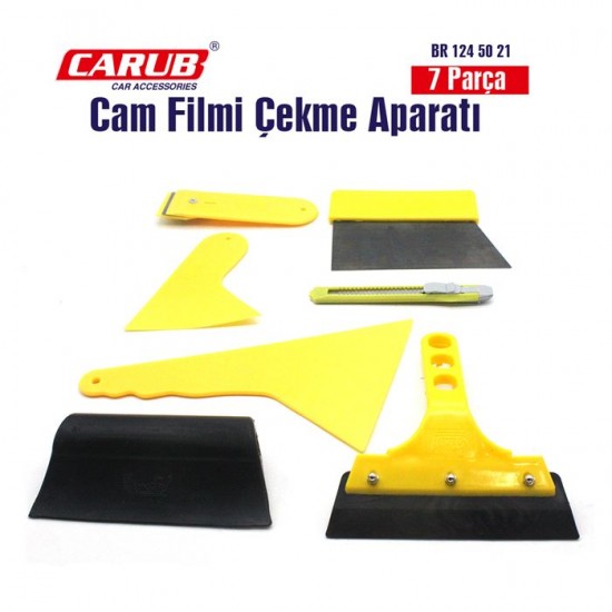 Cam Filmi Çekme Aparatı Set 7 Parça