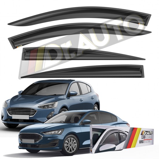 Ford Focus 4 2019 ve Sonrası HB Cam Rüzgarlığı 4lü