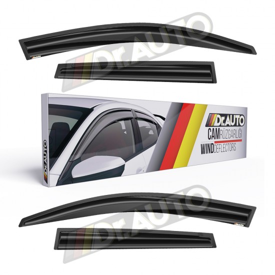 Honda Jazz 2002-2011 Arası Cam Rüzgarlığı 4lü