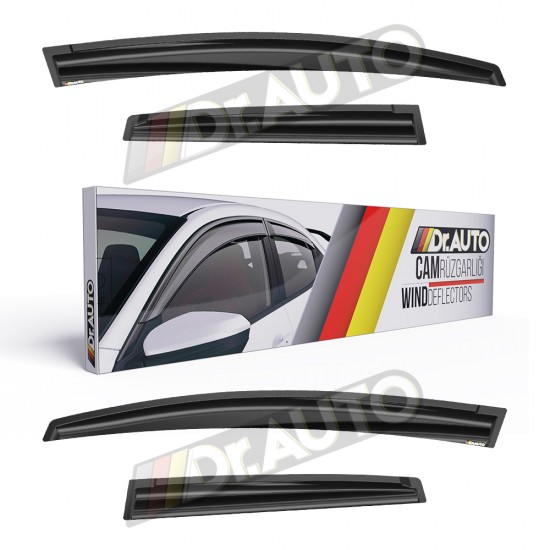 Honda Jazz 2012-2014 Cam Rüzgarlığı 4 lü