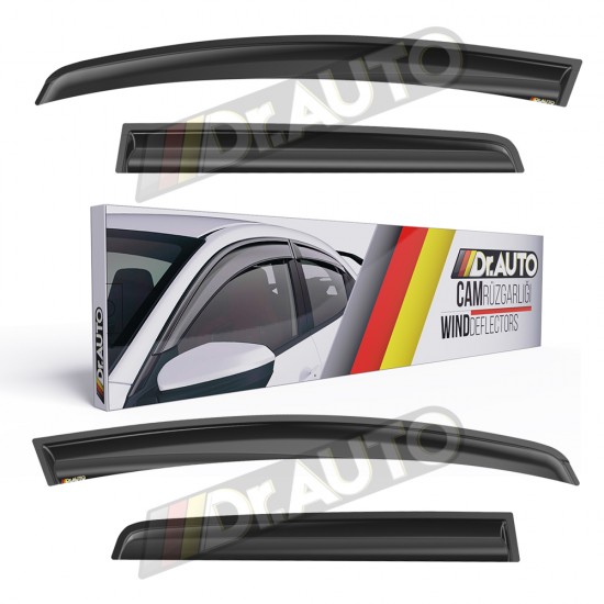 Honda Jazz 2014-2019 Arası Cam Rüzgarlığı 4lü