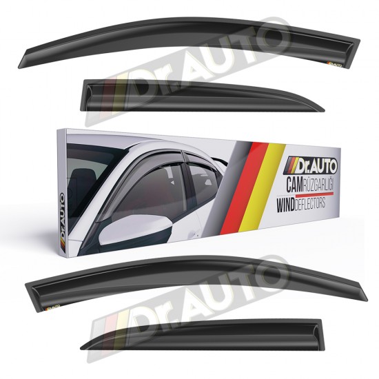 Kia Rio 2017 ve Sonrası HB Cam Rüzgarlığı 4'lü