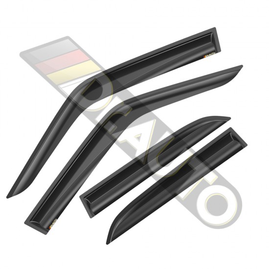 Mercedes E Serisi W124 Kasa 1985-1995 Sedan Cam Rüzgarlığı 4lü