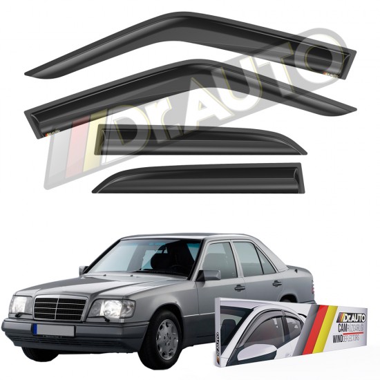 Mercedes E Serisi W124 Kasa 1985-1995 Sedan Cam Rüzgarlığı 4lü