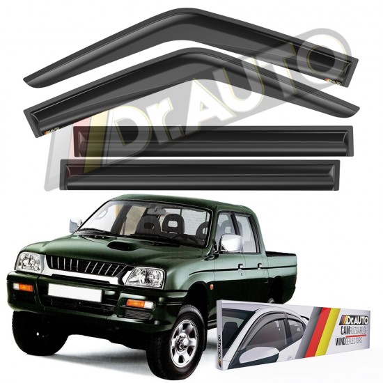 Mitsubishi L200 1992-1999 Arası Cam Rüzgarlığı 4lü