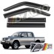 Mitsubishi L200  2000-2006  Cam Rüzgarlığı 4lü