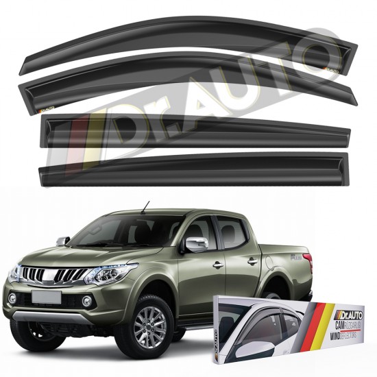 Mitsubishi L200 2006-2015  Cam Rüzgarlığı 4lü