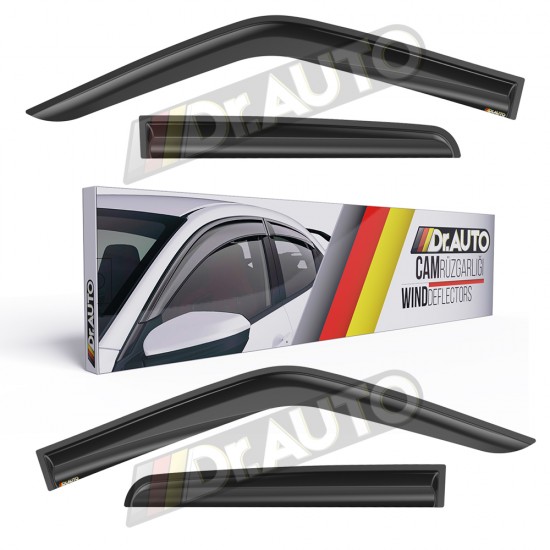 Nissan Navara 2006-2015 Arası Cam Rüzgarlığı 4lü