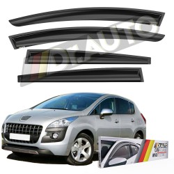Peugeot 3008 2009-2016 Arası Cam Rüzgarlığı 4lü