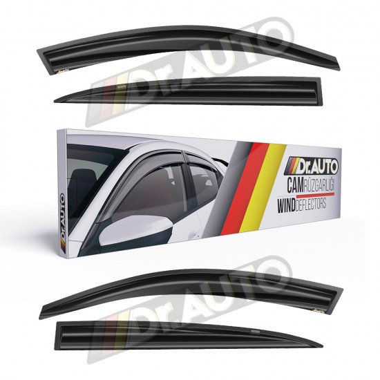 Renault Megane 2 2003-2010 Arası Cam Rüzgarlığı 4 lü