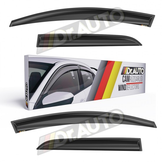 Toyota Auris 2007-2023 HB Cam Rüzgarlığı 4lü