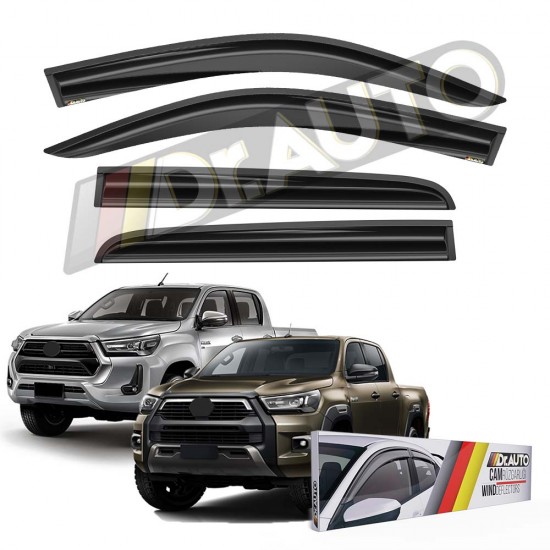 Toyota Hilux 2020 ve Sonrası Cam Rüzgarlığı 4 lü