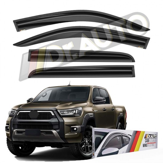 Toyota Hilux 2020 ve Sonrası Cam Rüzgarlığı 4 lü