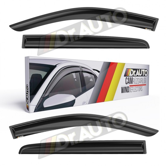 Volkswagen Amarok 2022 ve Sonrası Cam Rüzgarlığı 4lü