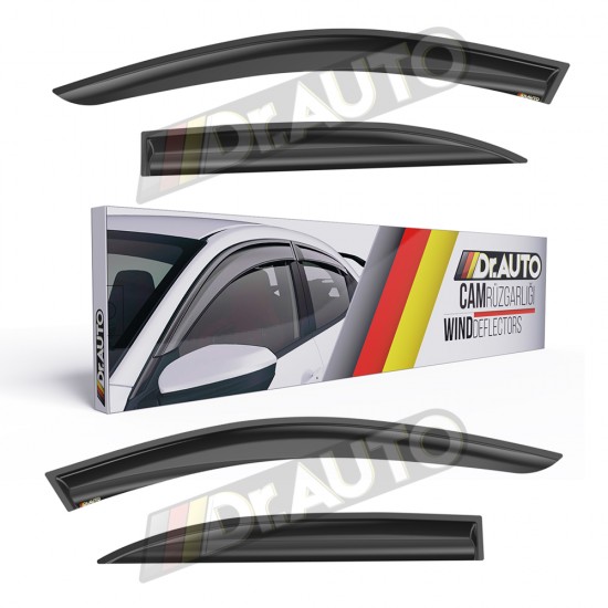 Volkswagen Jetta 2011-2018 Cam Rüzgarlığı 4lü