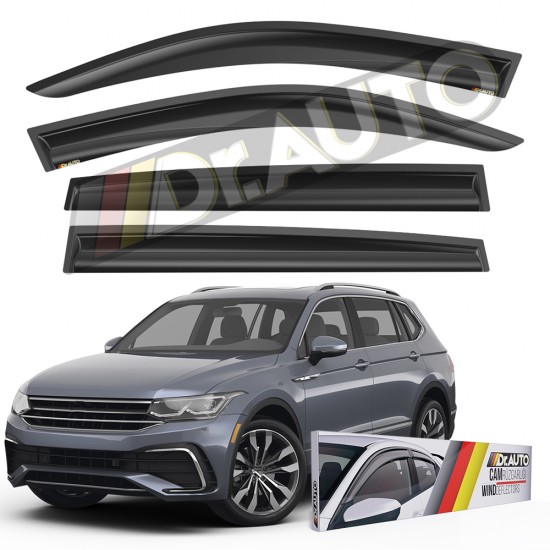 Volkswagen Tiguan 2016 ve Sonrası Cam Rüzgarlığı 4lü