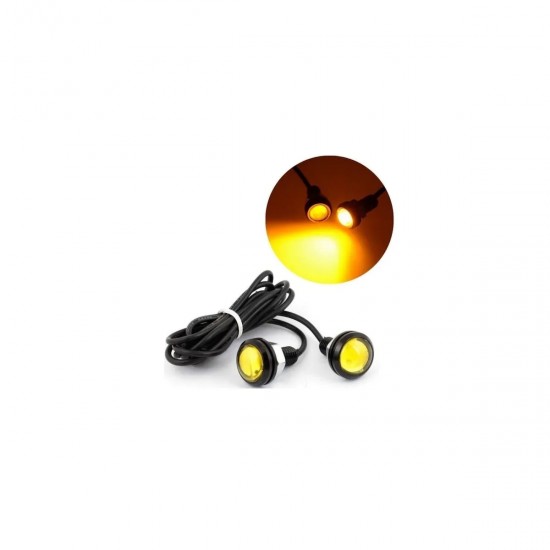 Kartal Gözü Oto Ayna Altı Led Turuncu