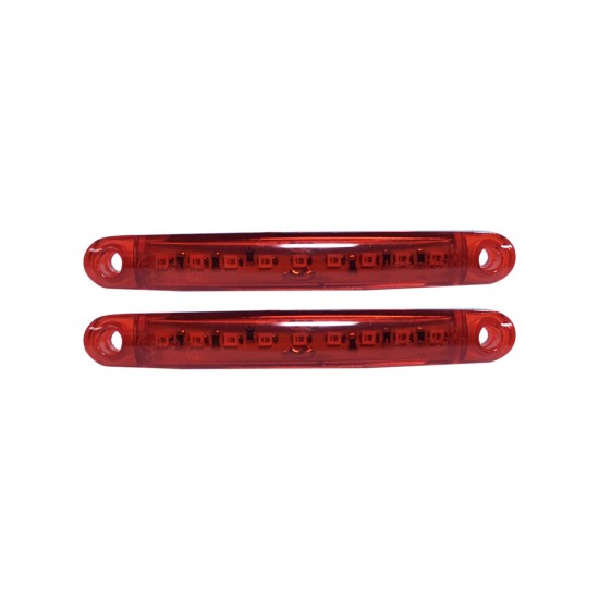 Kırmızı Parmak Led 9 Ledli