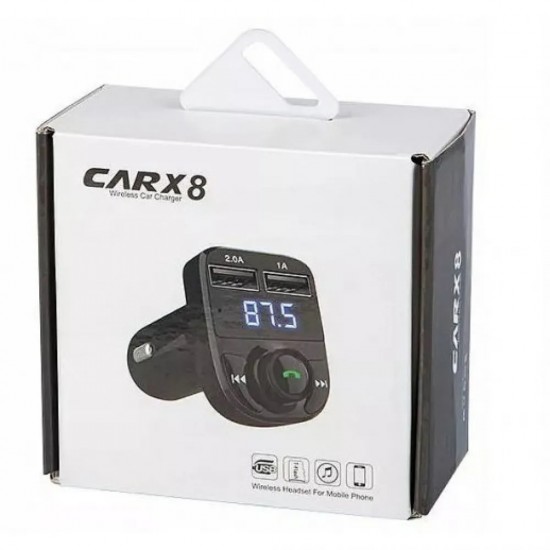 Carx8 Fm Transmitter Bluetooth Dönüştürücü