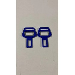Emniyet Kemer Tokası Metal Plastik Kaplama Mavi