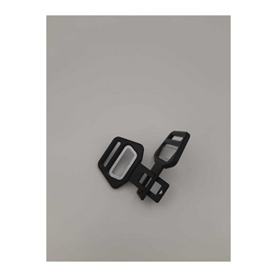 Emniyet Kemer Tokası Metal Plastik Kaplama Siyah