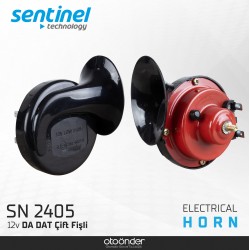 Korna 12V Salyangoz Dadat Çift Fişli