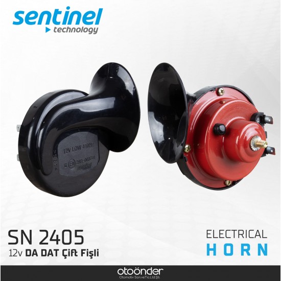 Korna 12V Salyangoz Dadat Çift Fişli