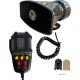 Siren 7 Sesli Elektronik Mikrofonlu 12v  ss10