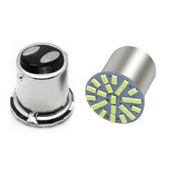 93 Led Ampül Çift Tırnak Beyaz 22Ledli 12 volt