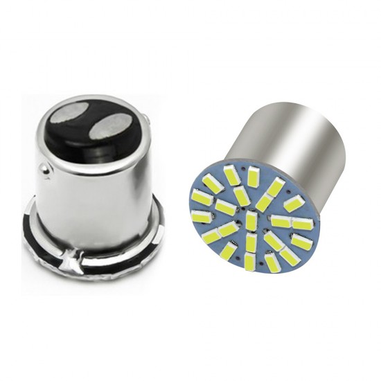 93 Led Ampül Çift Tırnak Beyaz 22Ledli 12 volt