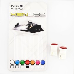 Xenled T10 Kırmızı Cob Led 12 Volt