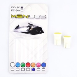 Xenled T10 Turuncu Cob Led 12Volt