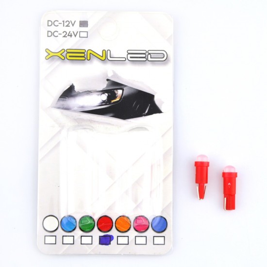 Xenled T5 12 Volt Kırmızı