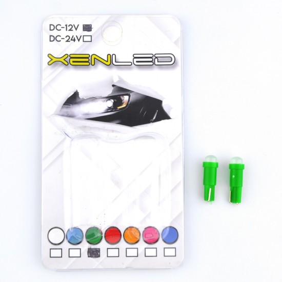 Xenled T5 12 Volt Yeşil